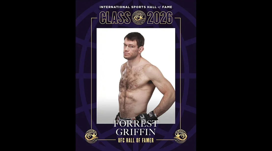Forrest Griffin Joins the 2026 International Sports Hall of Fame Class
