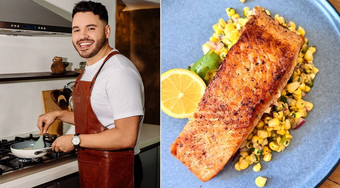 Cooking with Chris Valdes: Delicious Chilean Salmon Recipe for Fitness Enthusiasts