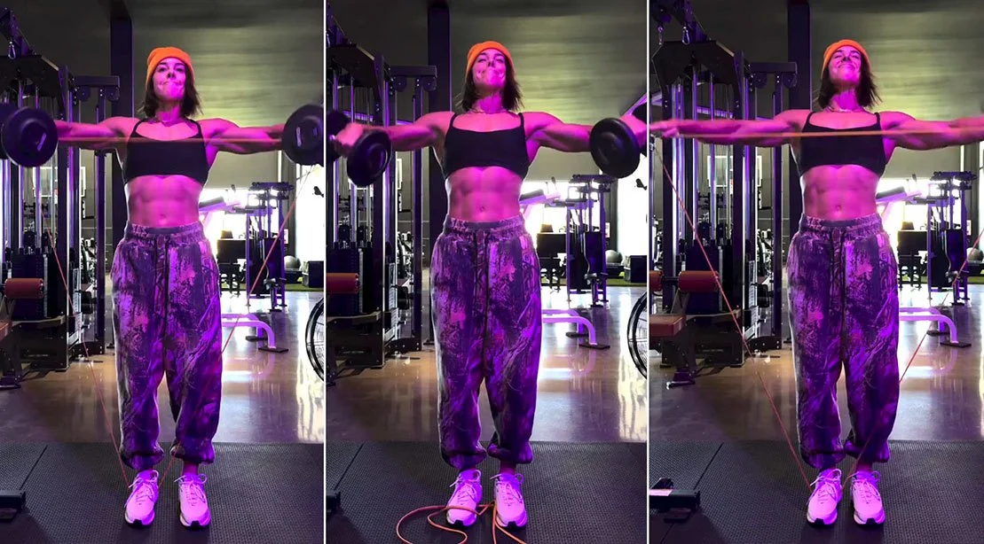 Try Dana Linn Bailey’s Lateral Raise ‘Extended Set’ Trick for Broader Shoulders