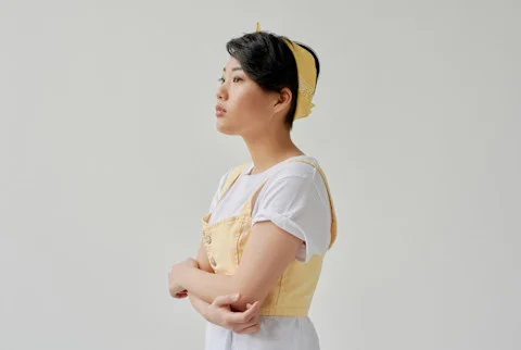 Anxious Upset Woman
