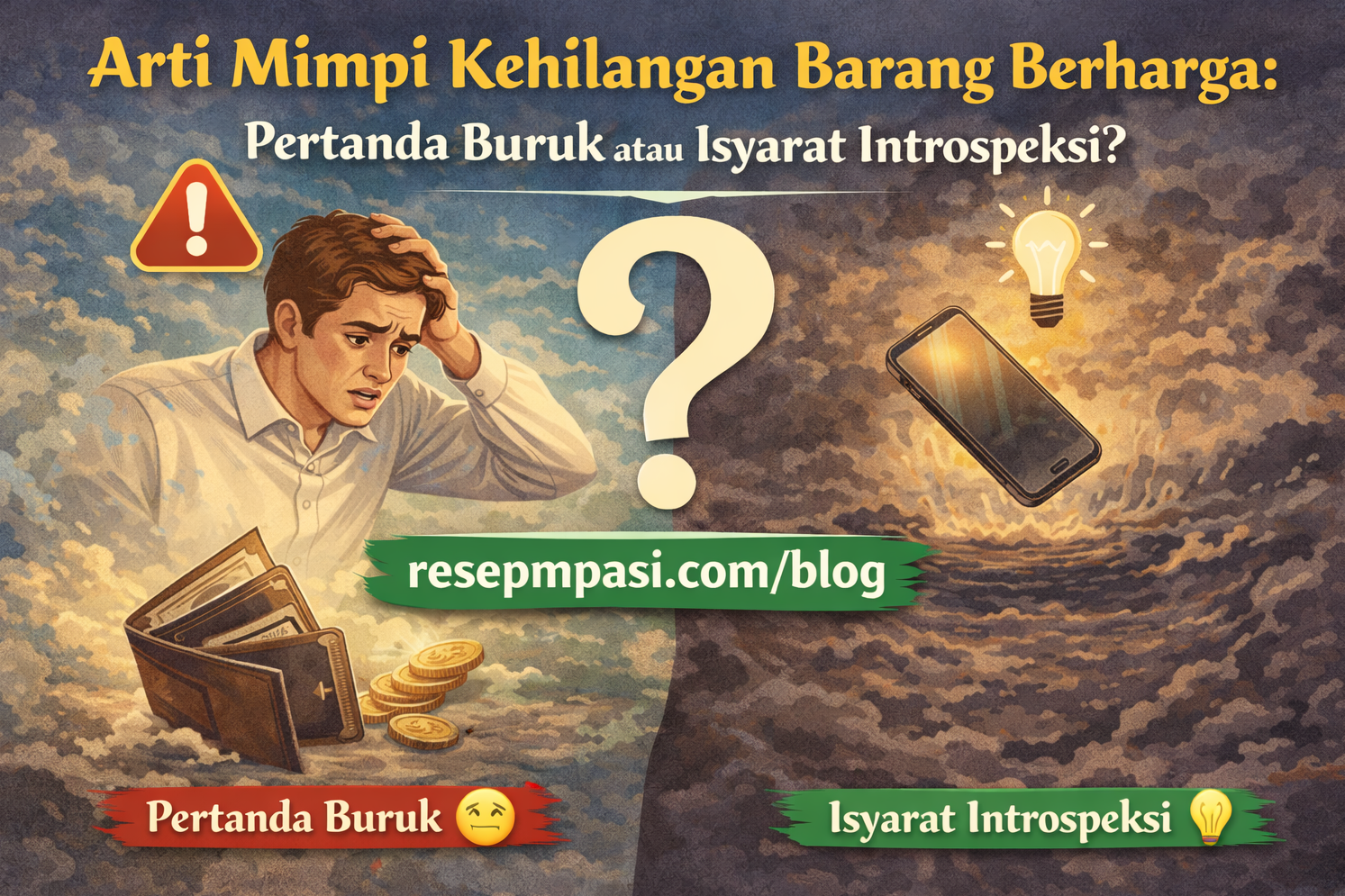 arti mimpi kehilangan barang