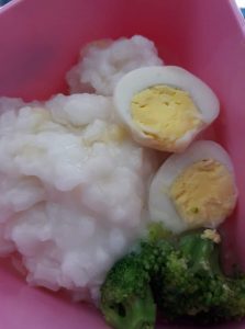 resep mpasi 4 bintang nasi putih kacang hijau brokoli telur untuk bayi +7 bulan ke atas