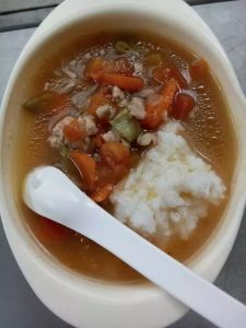 Mpasi 1y+ sup Ayam wortel yang gurih dan bergizi