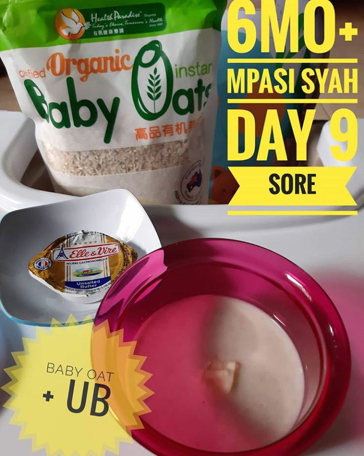 Resep Mpasi Oatmeal 11 Bulan Belajar Masak