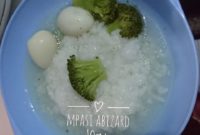 Sayur Bening Brokoli Telur Puyuh untuk MPASI