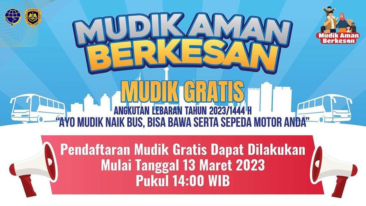 Mudik gratis Kemenhub 2025