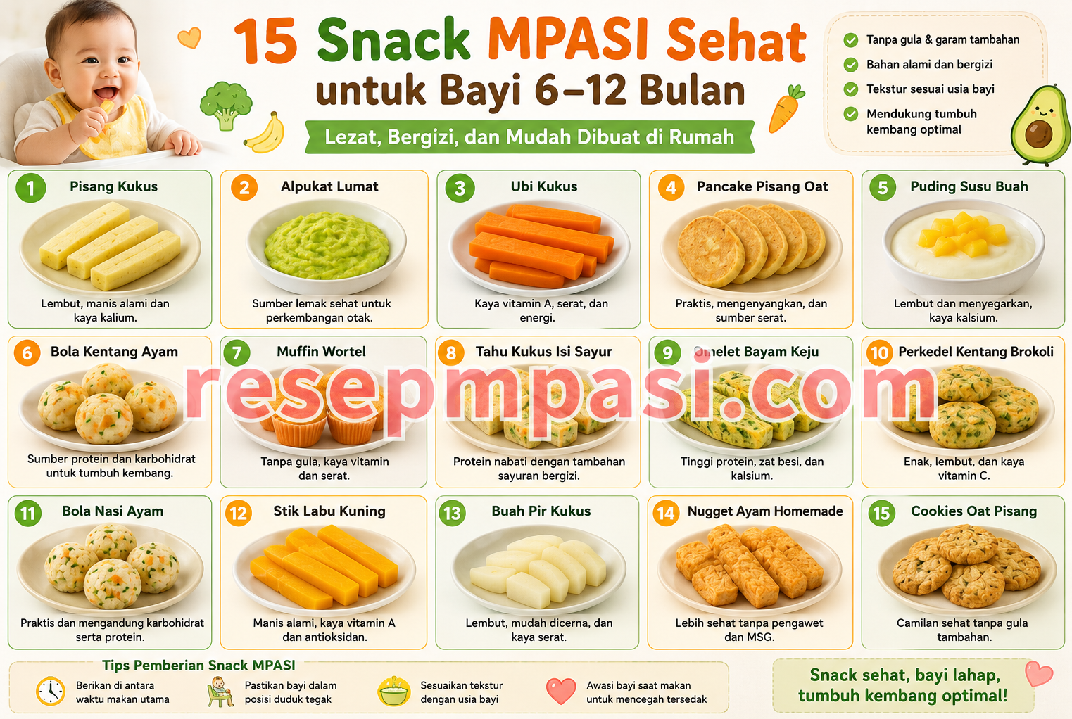 Snack MPASI Sehat